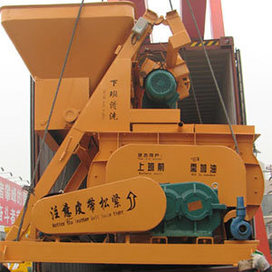 Our JS1000/JS500 Concrete Mixer to Singapore