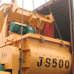 Our JS500 Concrete Mixer to Russia