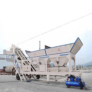 Our HZSY50 Concrete Mixing Plant to  Nigeria