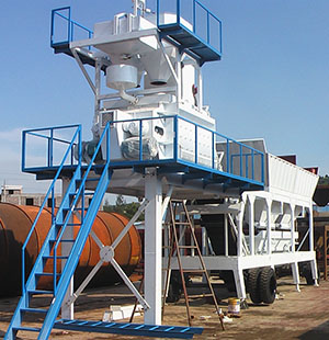 Our HZSY35 Concrete Mixing Plant to  Mongolia