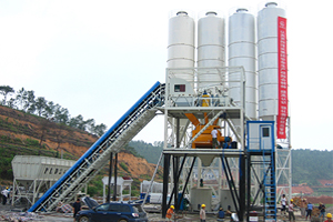 Belt Type Concrete Mixing Plant