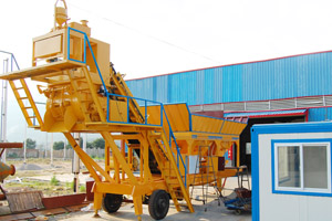 Mobile Concrete Mixing Plant