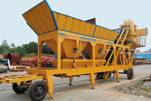 Mobile Concrete Batching Plant