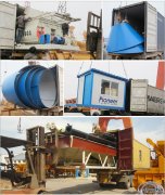 HZS50 concrete batching plant exported to Pakistan