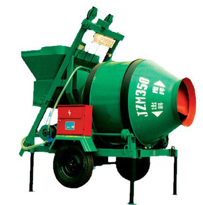 rolling concrete mixer